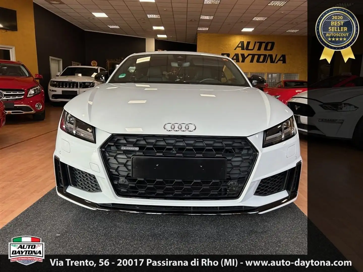 Audi TT Coupé 45 TFSI S tronic S-Line Virtual-Magnetic Bianco - 1