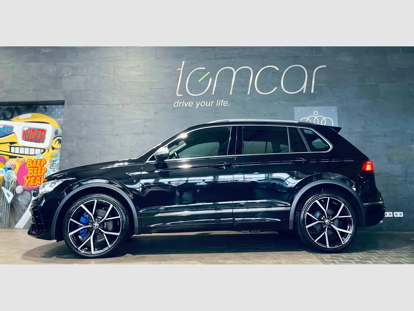 Volkswagen Tiguan Tiguan R 4Motion DSG Zwart - 1