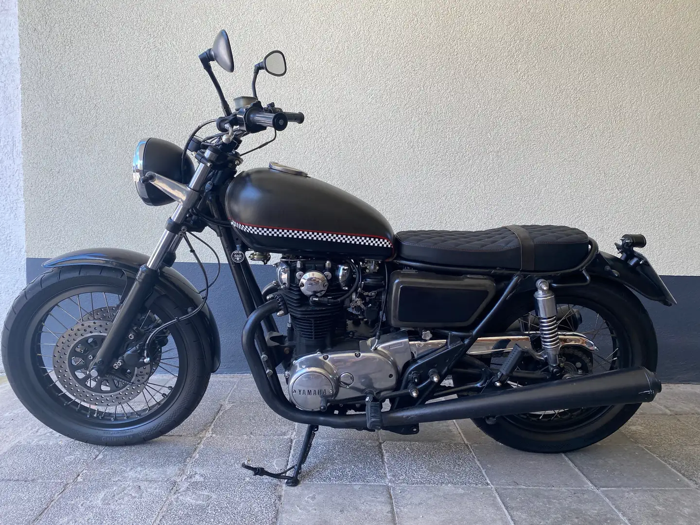 Yamaha XS 650 Zwart - 1