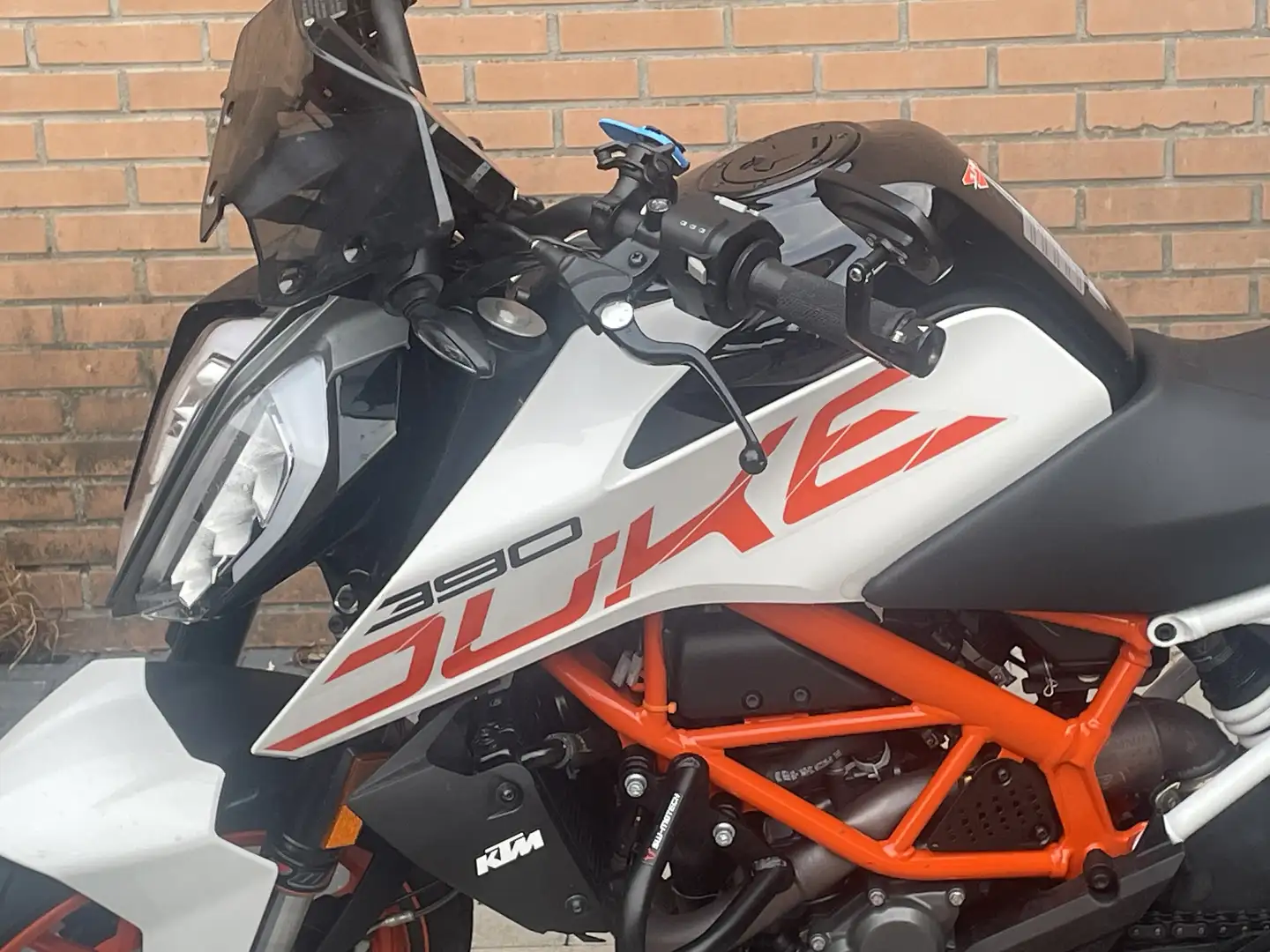 KTM 390 Duke abs, akrapovic Wit - 2