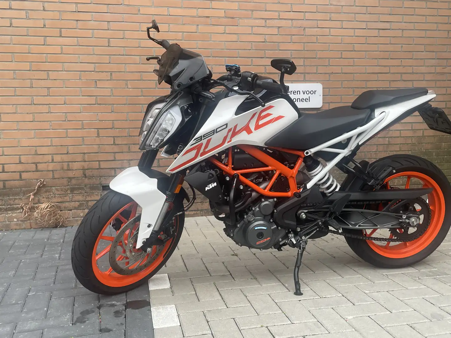 KTM 390 Duke abs, akrapovic Wit - 1