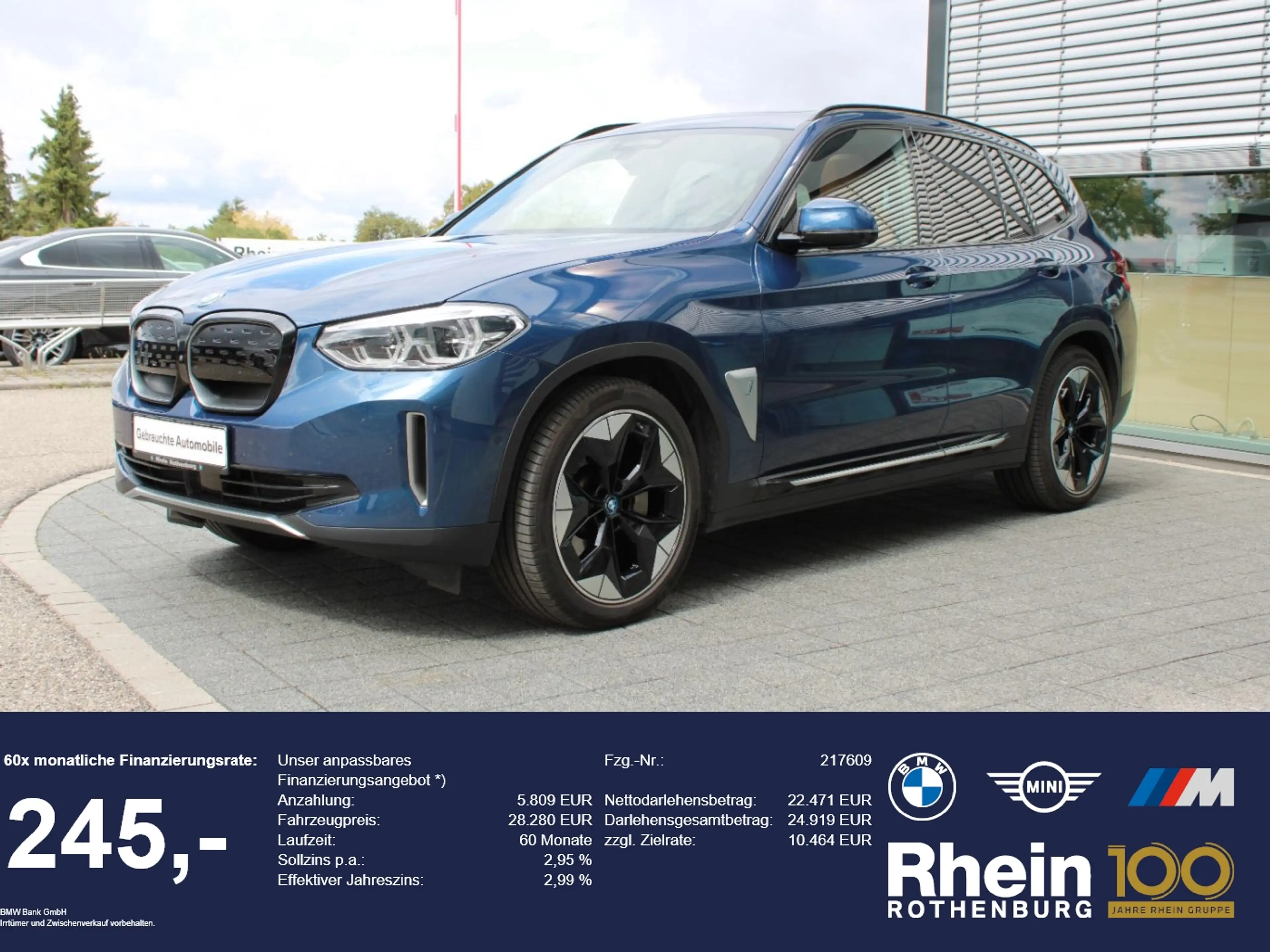 BMW iX3 HUD H&K AHK DAB 360° LED Gestiksteuerung