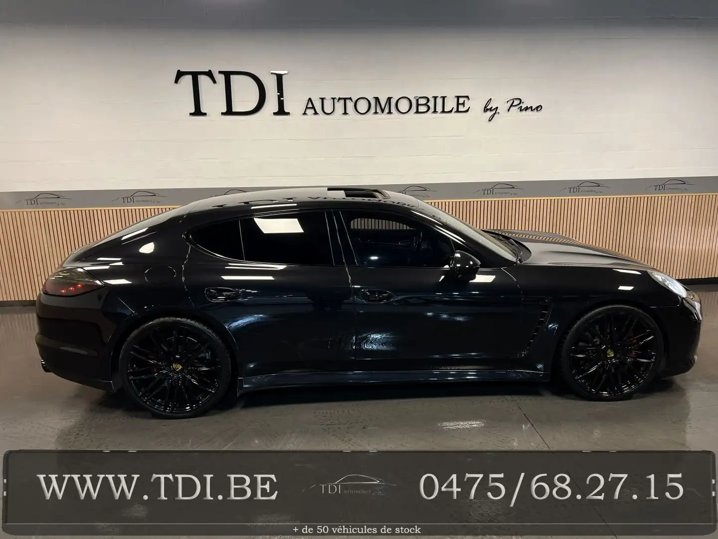Porsche Panamera *Turbo 4.8 V8 PDK*Toit Ouvrant*Etat Neuf*Full✔ Noir - 2