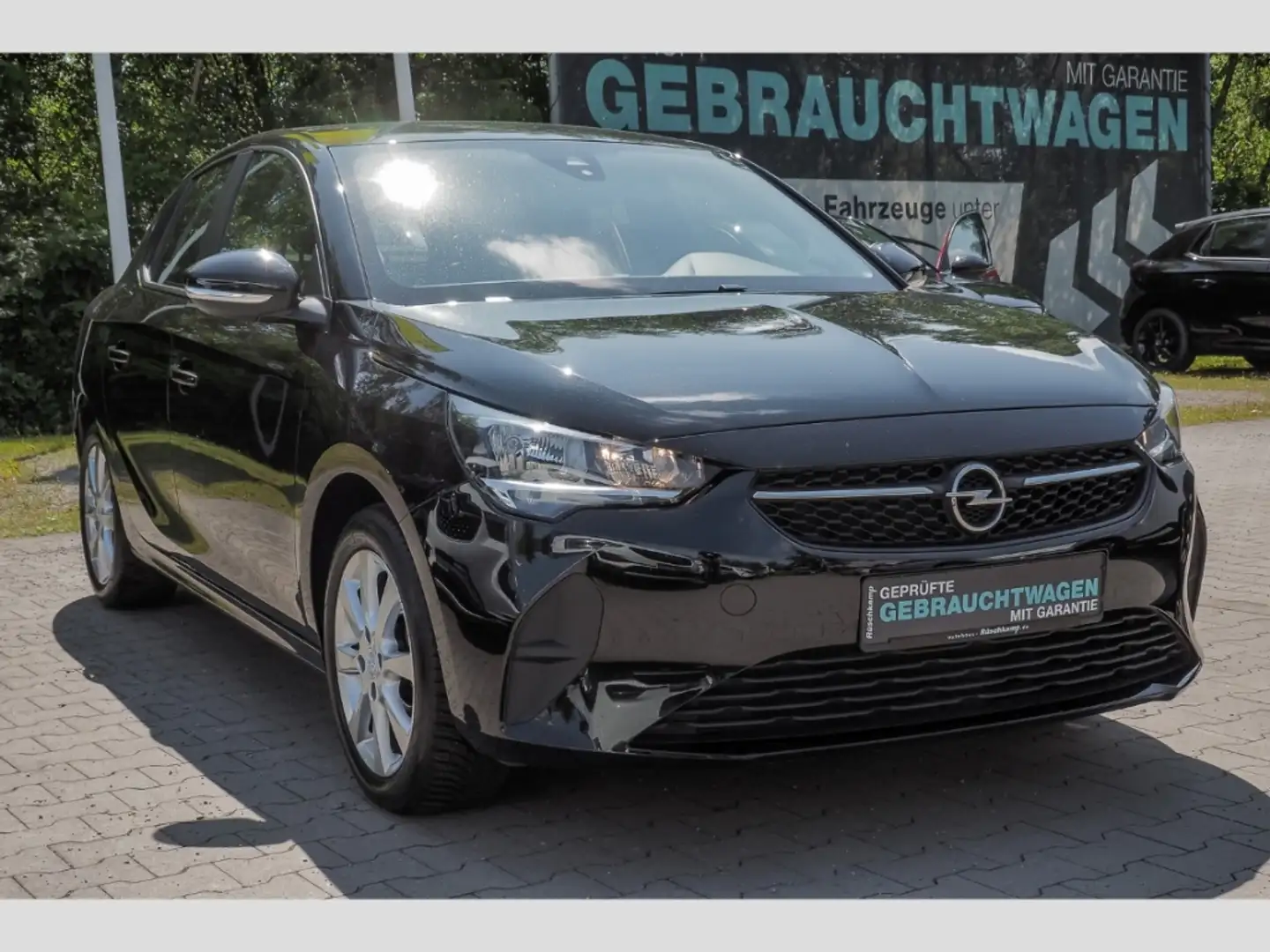 Opel Corsa F Edition 1.2 Klima PDC SHZ LHZ LMF Allwetter Schwarz - 2