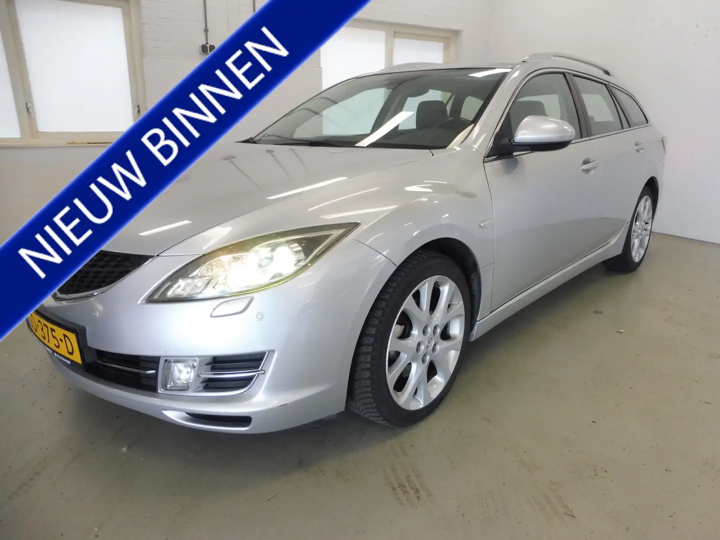 Mazda 6 Sportbreak 2.5 S-VT GT-M Leer | Cruise | LMV 18" | Grijs - 1