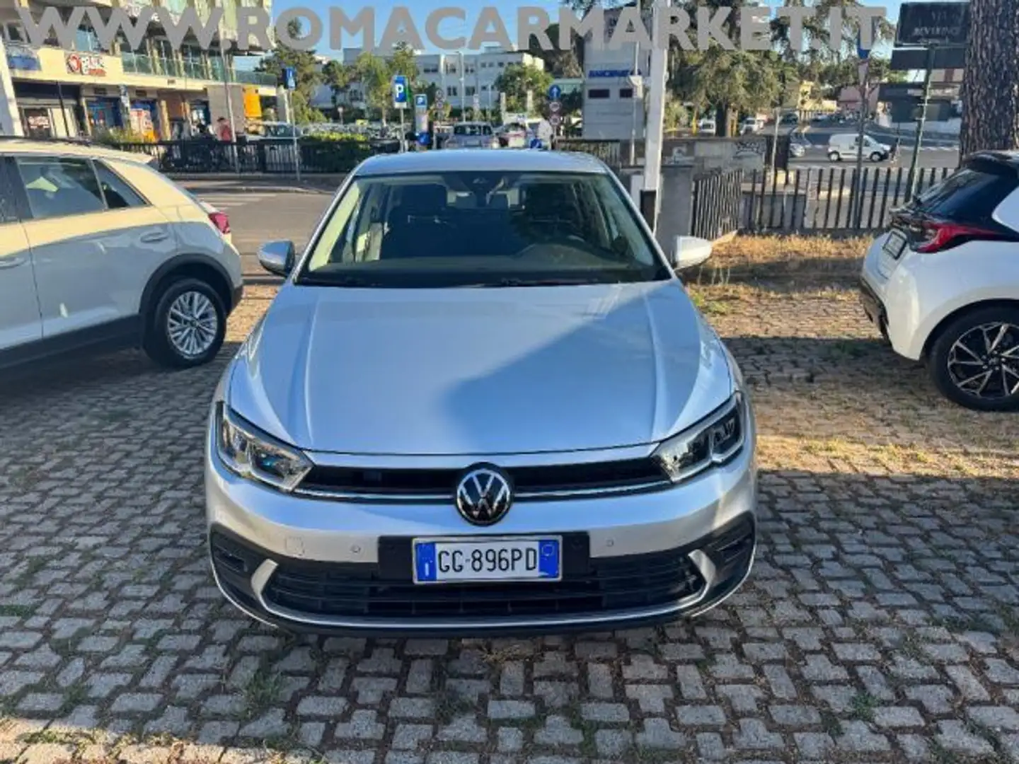 Volkswagen Polo 1.0 TSI DSG 95CV Life ITALIANA KM CERTIFICATI Argento - 2