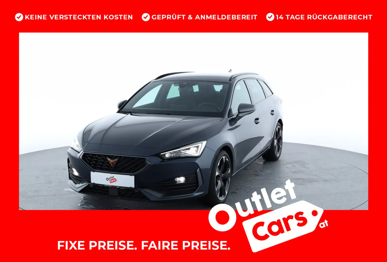 CUPRA Leon 1.5 eTSI DSG 150 Grau - 1