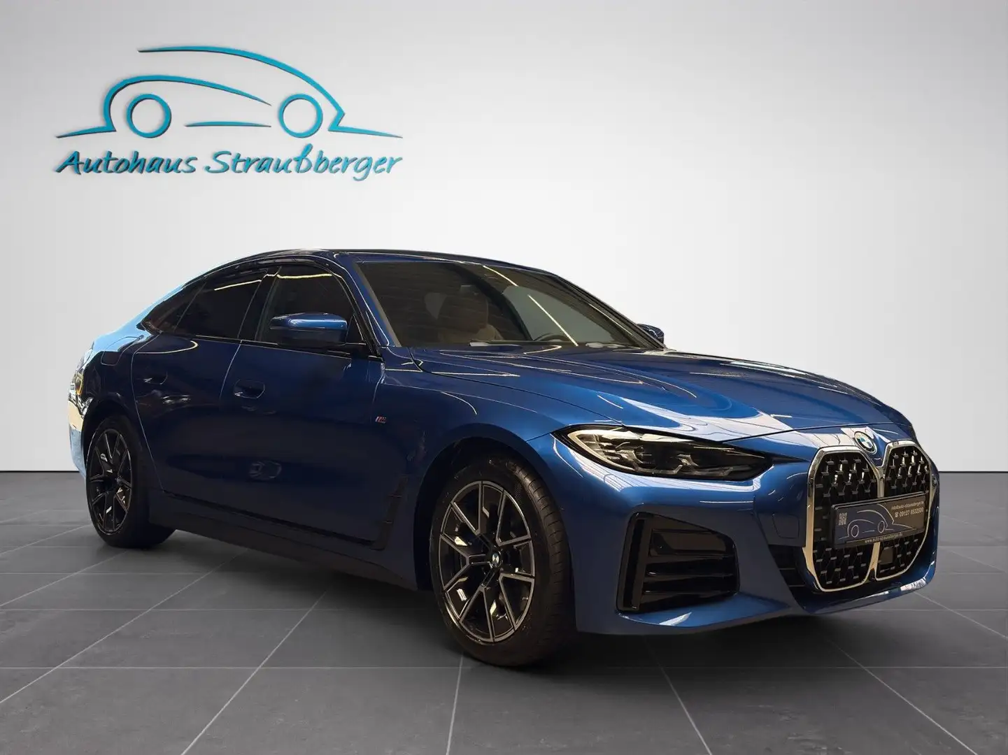 BMW 420 d xDr. GC M Sport Alarm KZU H/K SHZ Memo. Azul - 2