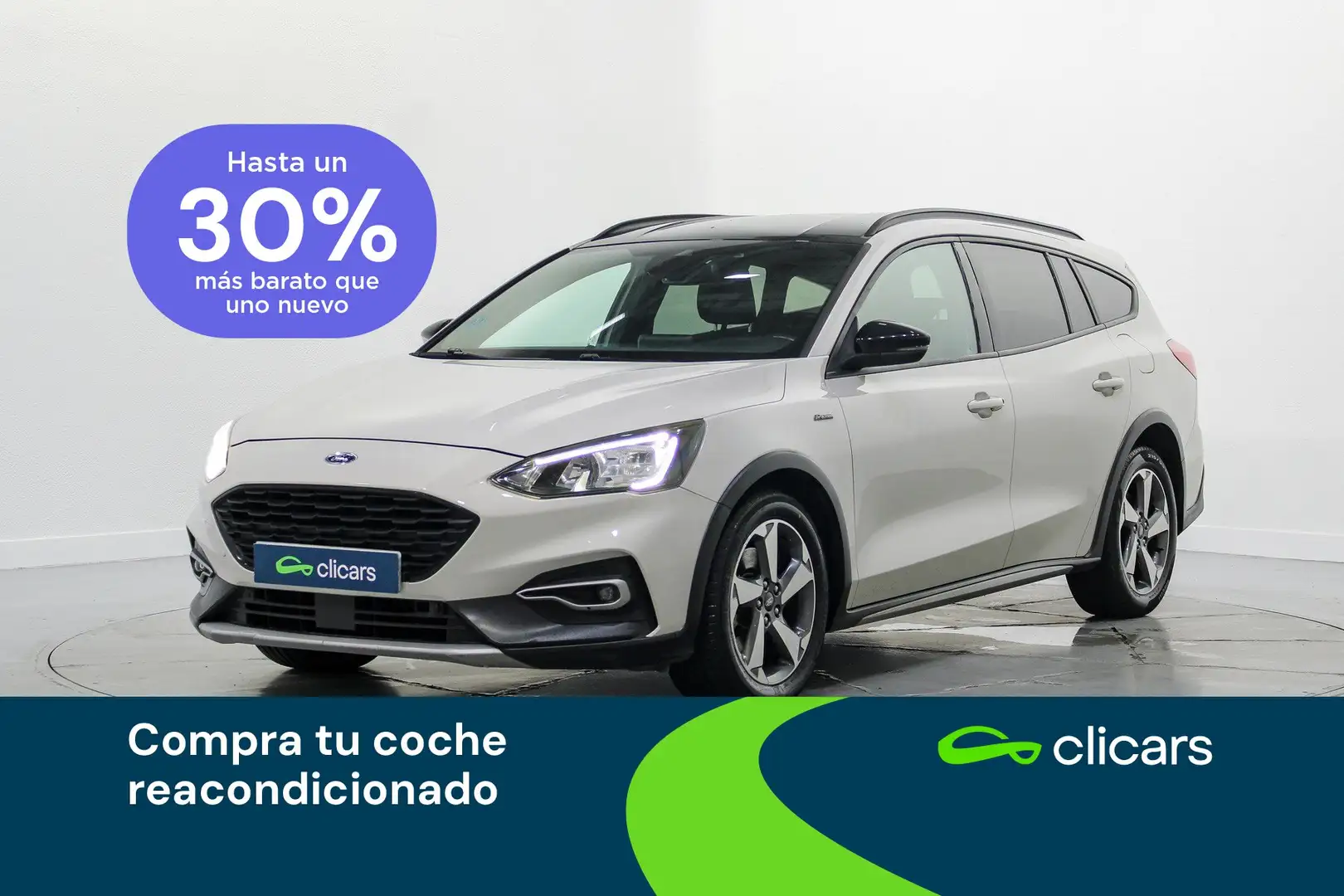 Ford Focus Sportbreak 2.0Ecoblue Active X Aut Blanco - 1