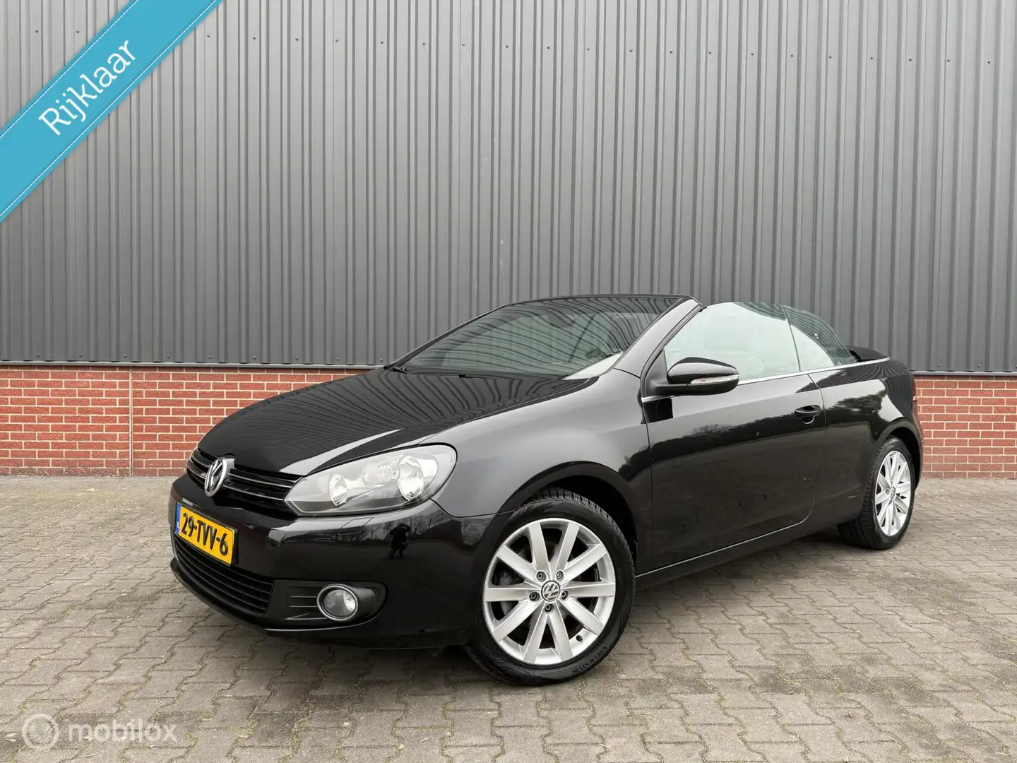 Volkswagen Golf Cabriolet 1.2 TSI BlueMotion NL Auto Cruise Stoelverwarming Noir - 1