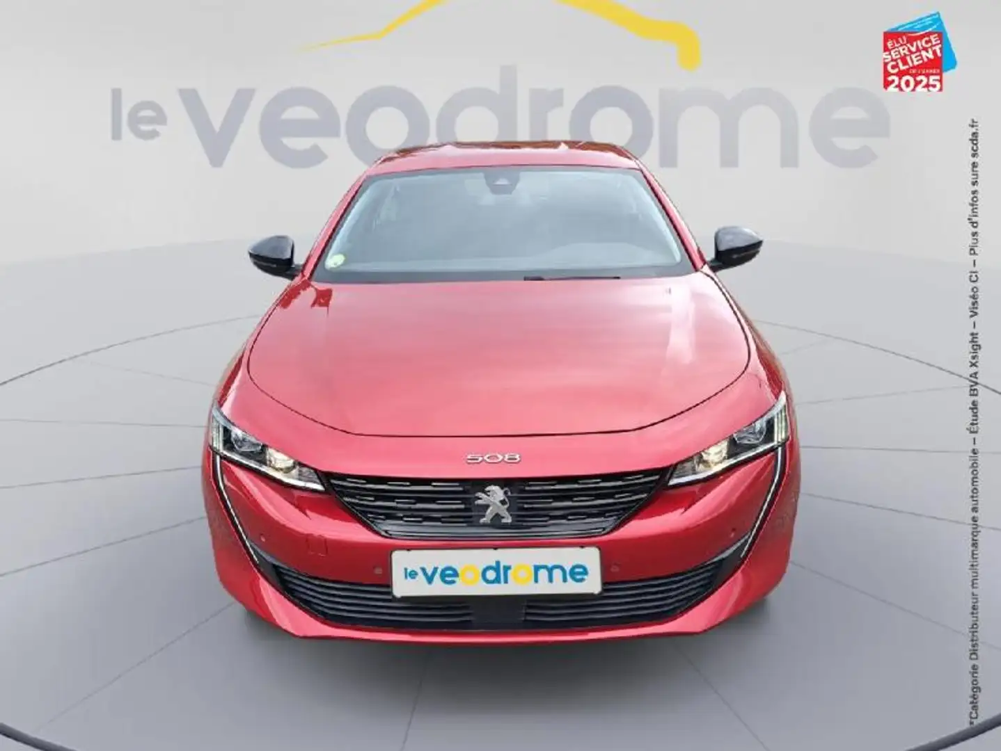 Peugeot 508 BlueHDi 130ch S/S Active Pack EAT8 GPS Camera Carp Rouge - 2