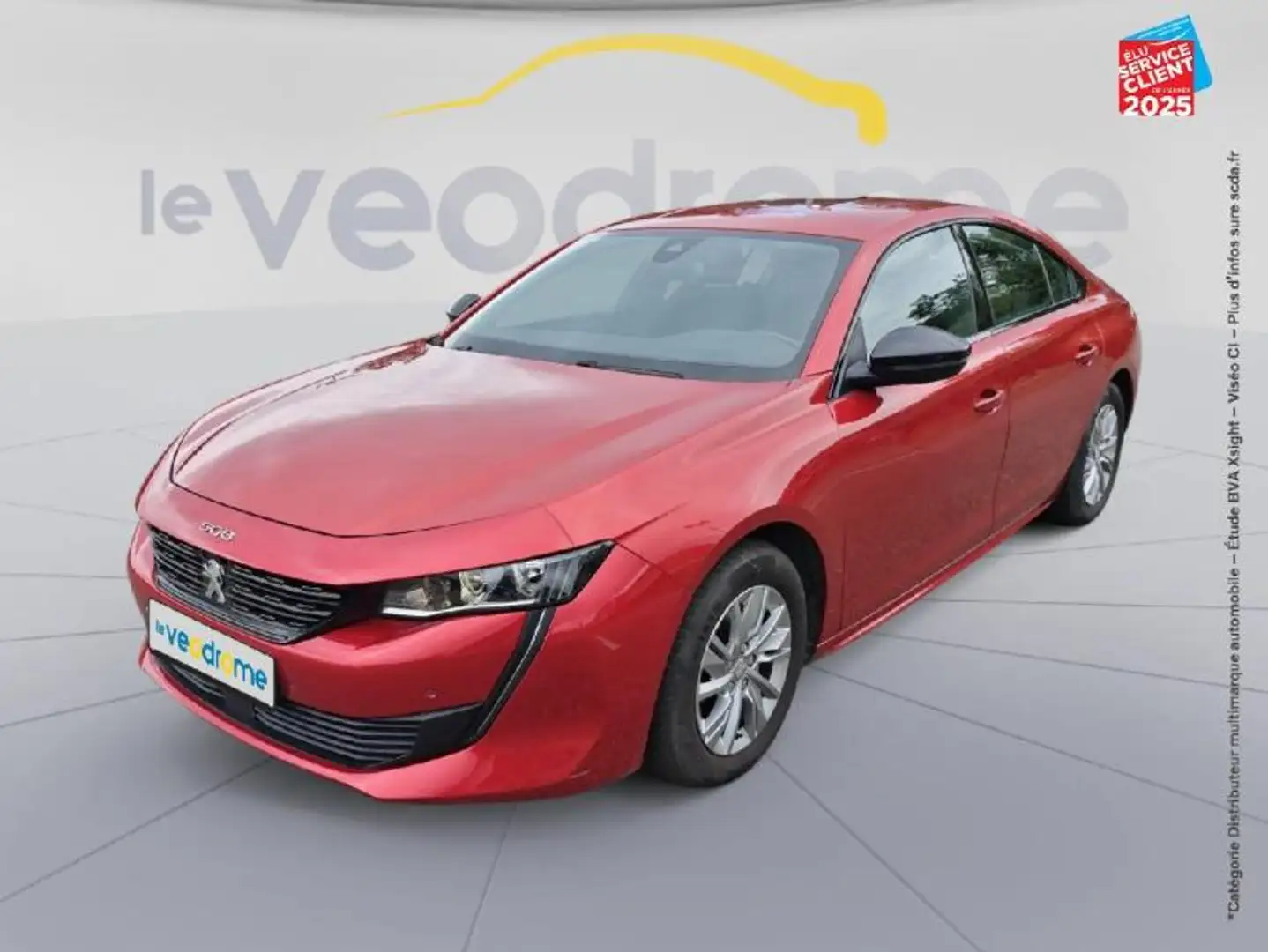 Peugeot 508 BlueHDi 130ch S/S Active Pack EAT8 GPS Camera Carp Rouge - 1