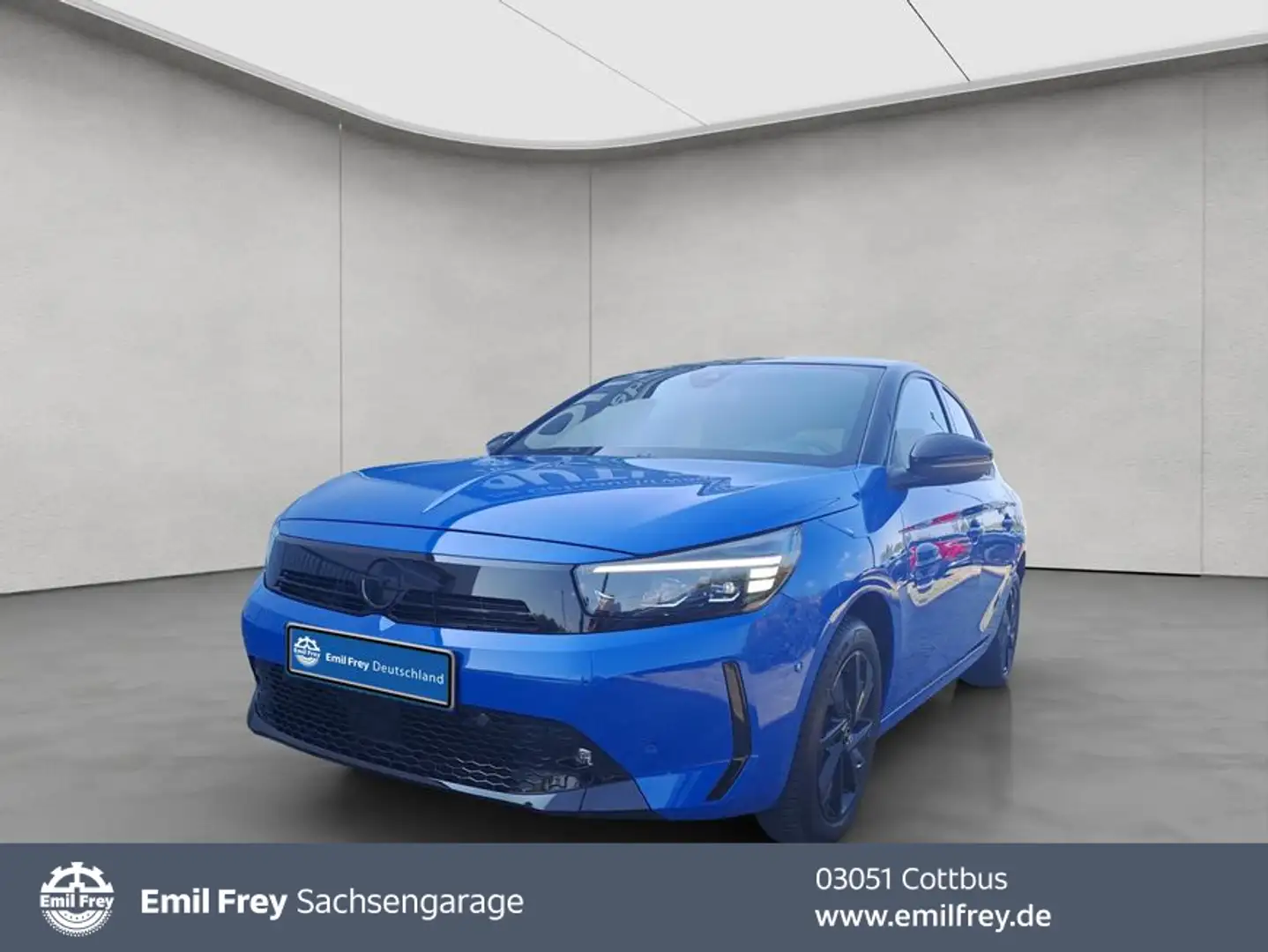 Opel Corsa 1.2 Direct Injection Turbo GS Navi Allwetter Blau - 1