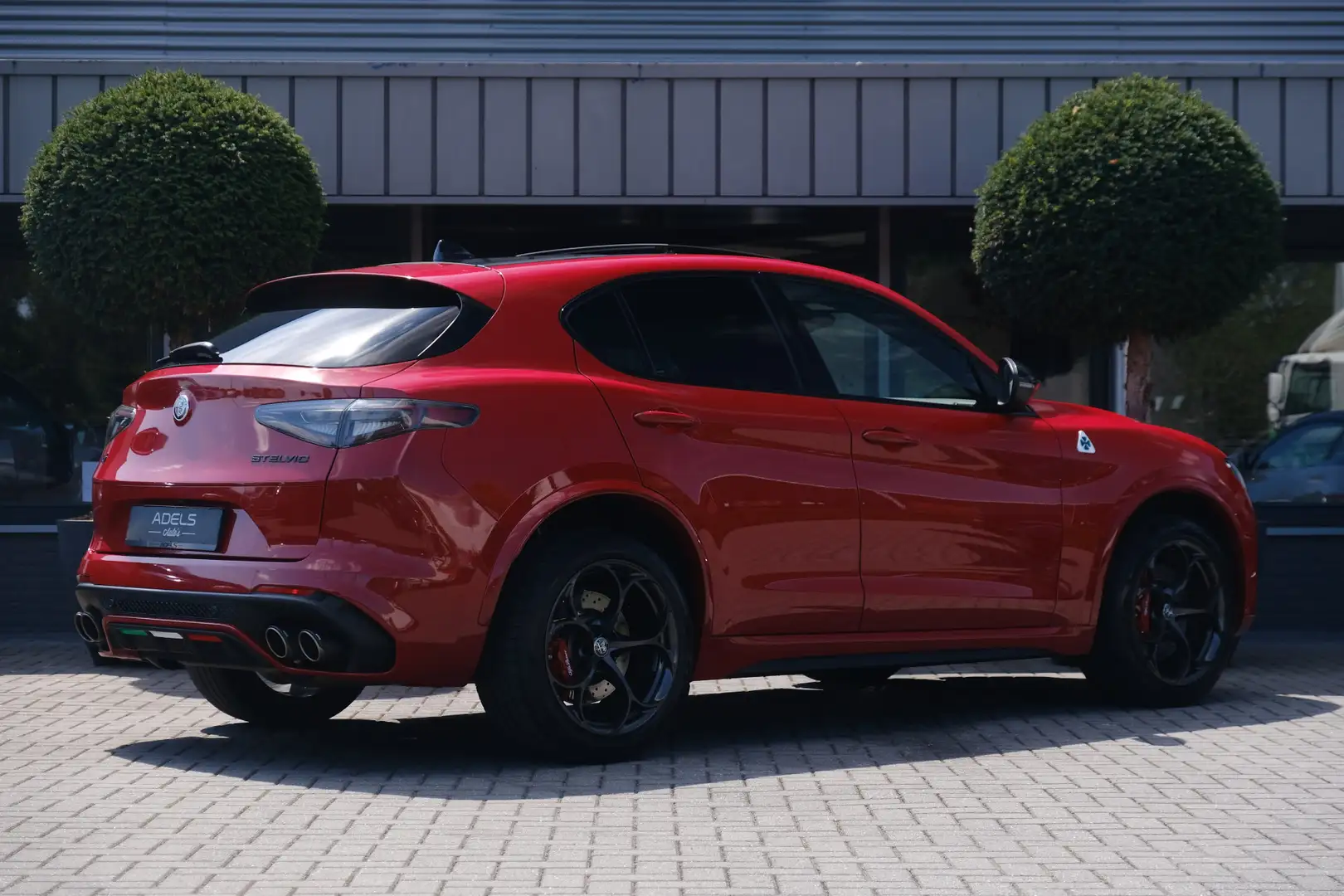 Alfa Romeo Stelvio 2.9 V6 AWD Quadrifoglio Facelift Panodak Akrapovic Rood - 2