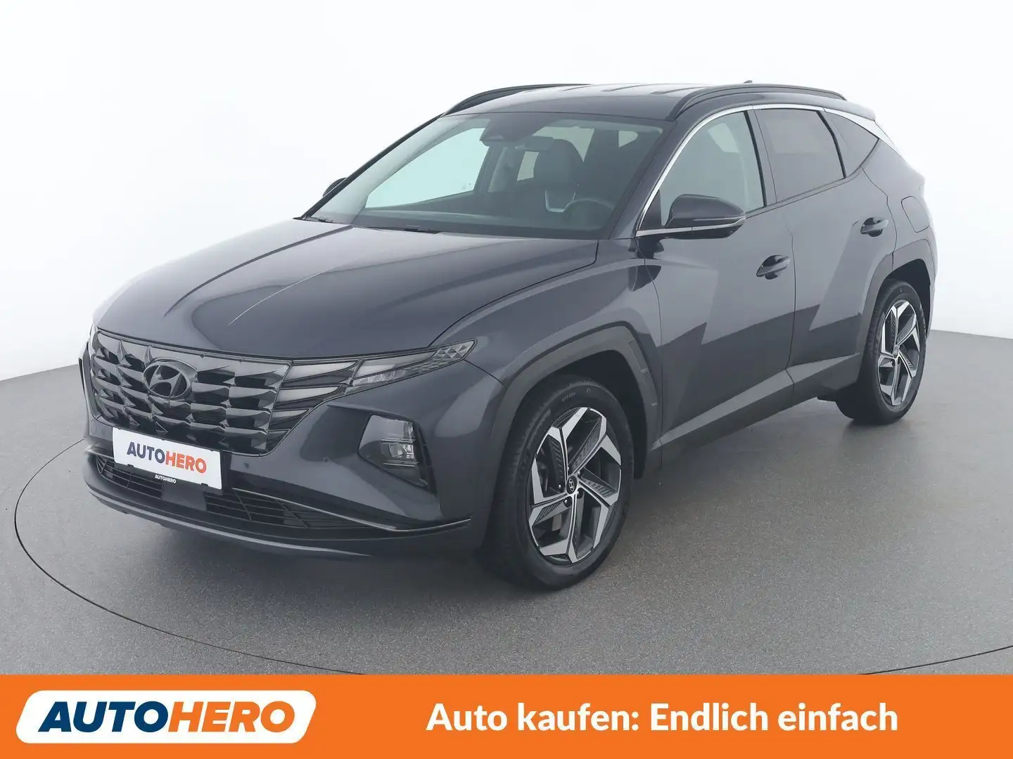 Hyundai TUCSON 1.6 T-GDI Hybrid Prestige 4WD Grau - 1