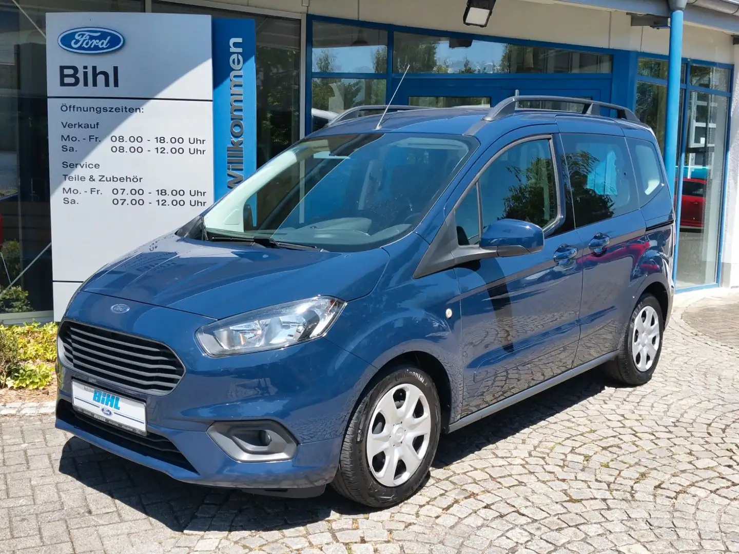 Ford Tourneo Courier Trend Klima Freisp. Winterpaket Blau - 2