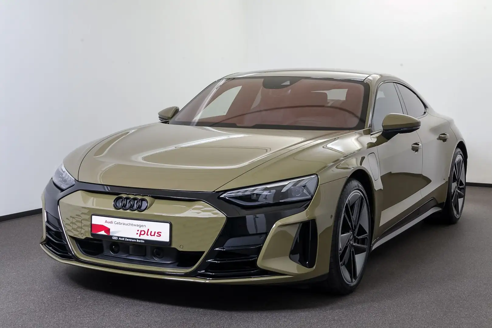Audi e-tron GT e-tron GT qu. 350 kW NAVI HUD MATRIX B&O SITZHZG Зелений - 2