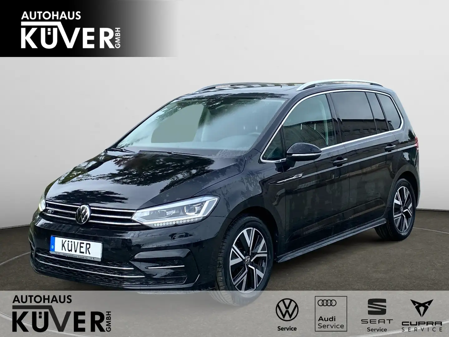 Volkswagen Touran Highline 1,5 TSI DSG R-Line Navi+Pano+ACC Schwarz - 1