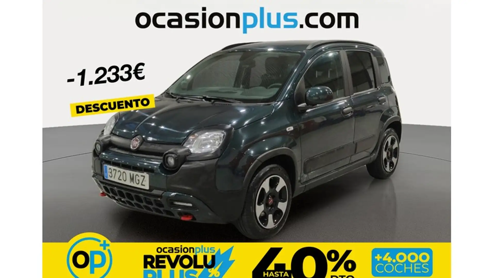 Fiat Panda 1.0 Gse Cross Hybrid Verde - 1