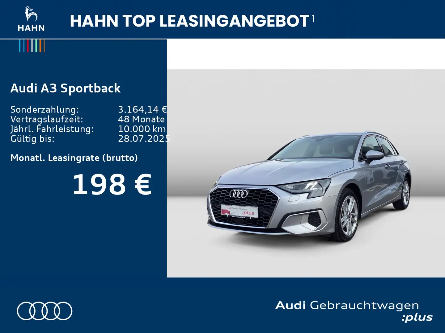 Audi A3 35TDI S-Trc Advanced Virtual CAM Na Silber - 2