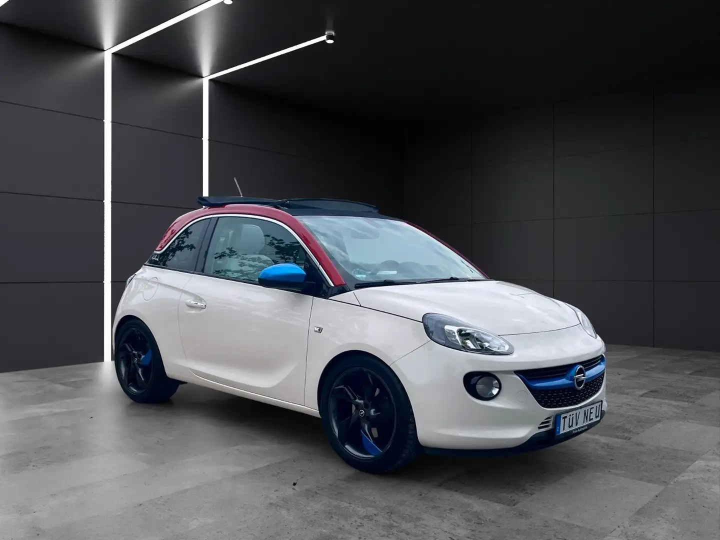 Opel Adam Open Air SHZ~LHZ~PDC~MFL~Tempomat~Voll~TOP Weiß - 1
