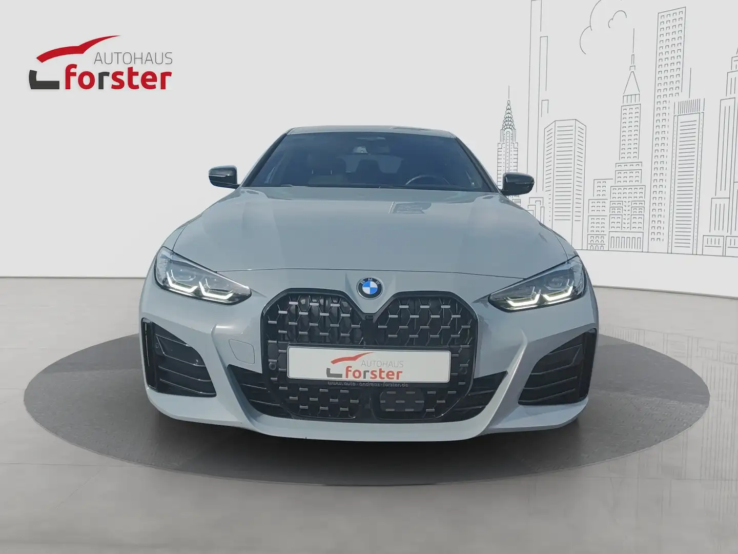 BMW 420 d xDrive M Sport ACC AHK SHZ Lenkradh. Gris - 2