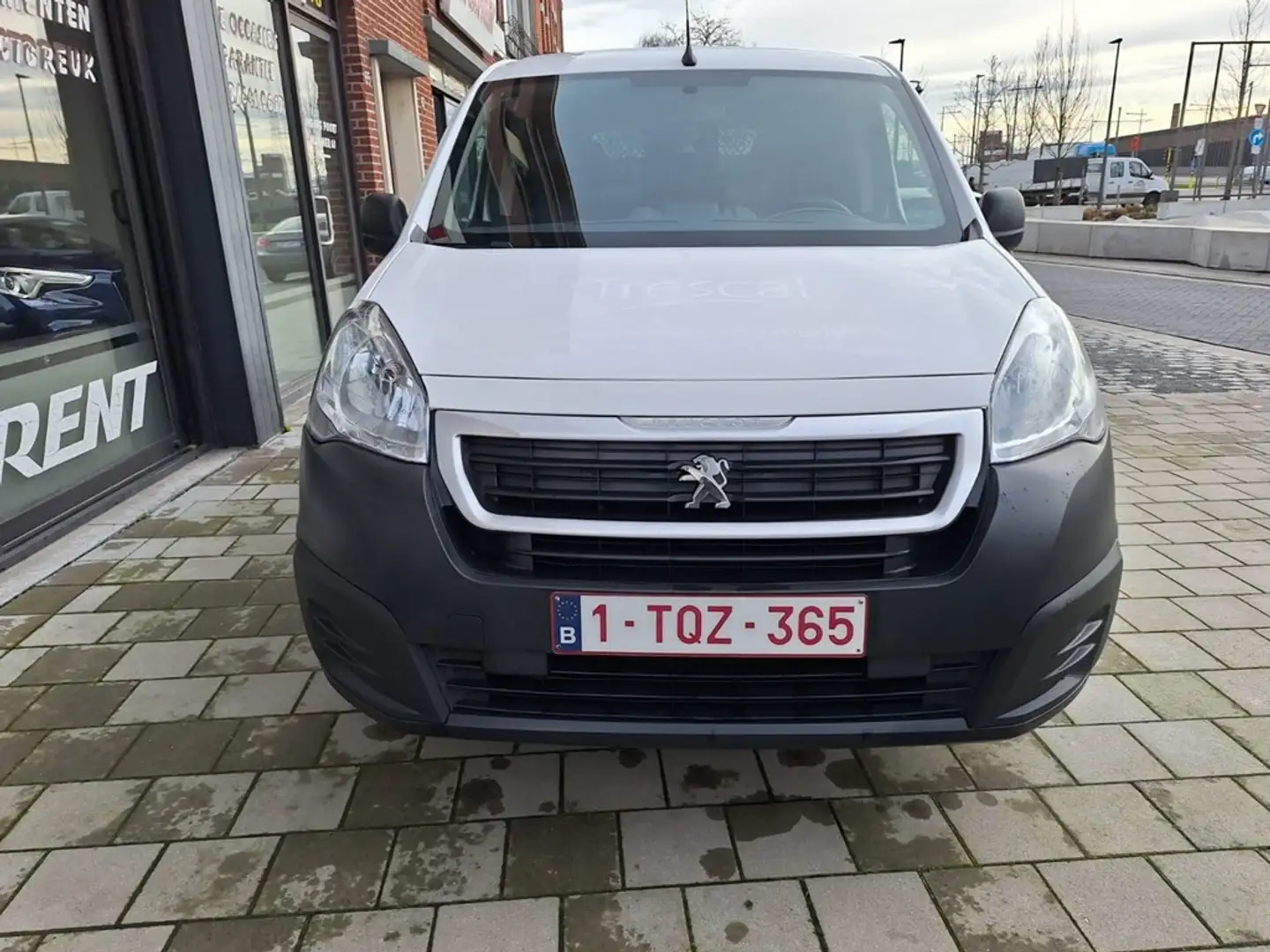 Peugeot Partner Premium Pack / 3e zit / Airco / GPS / Schuifdeur R Biały - 2