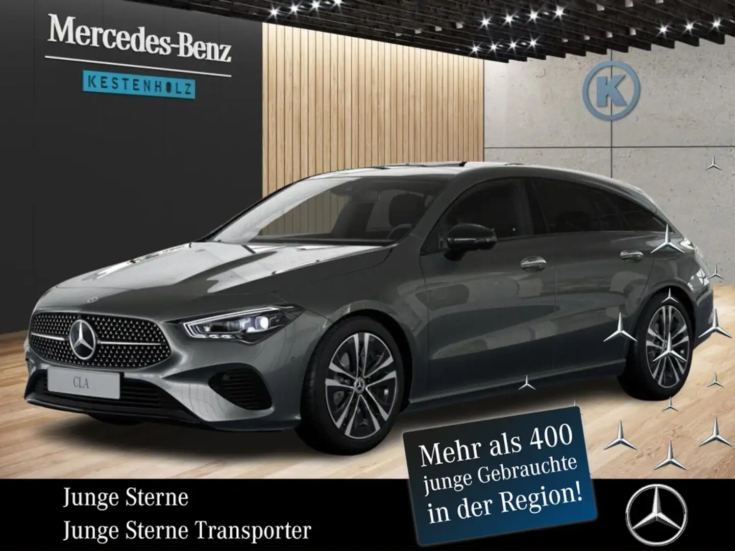 Mercedes-Benz CLA 200 Shooting Brake *NIGHT*CARPLAY*NAVI*MBUX* Szary - 1