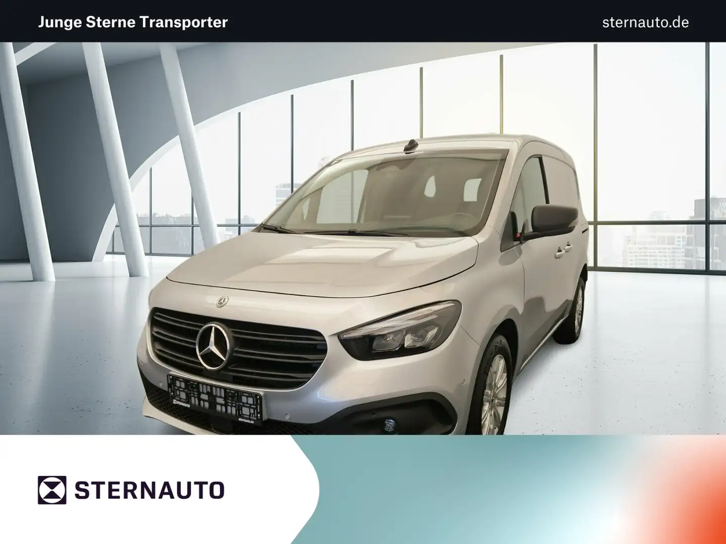 Mercedes-Benz Citan Citan 112 KA Pro Navi Klima LED Kamera LMF  eFH. Stříbrná - 1