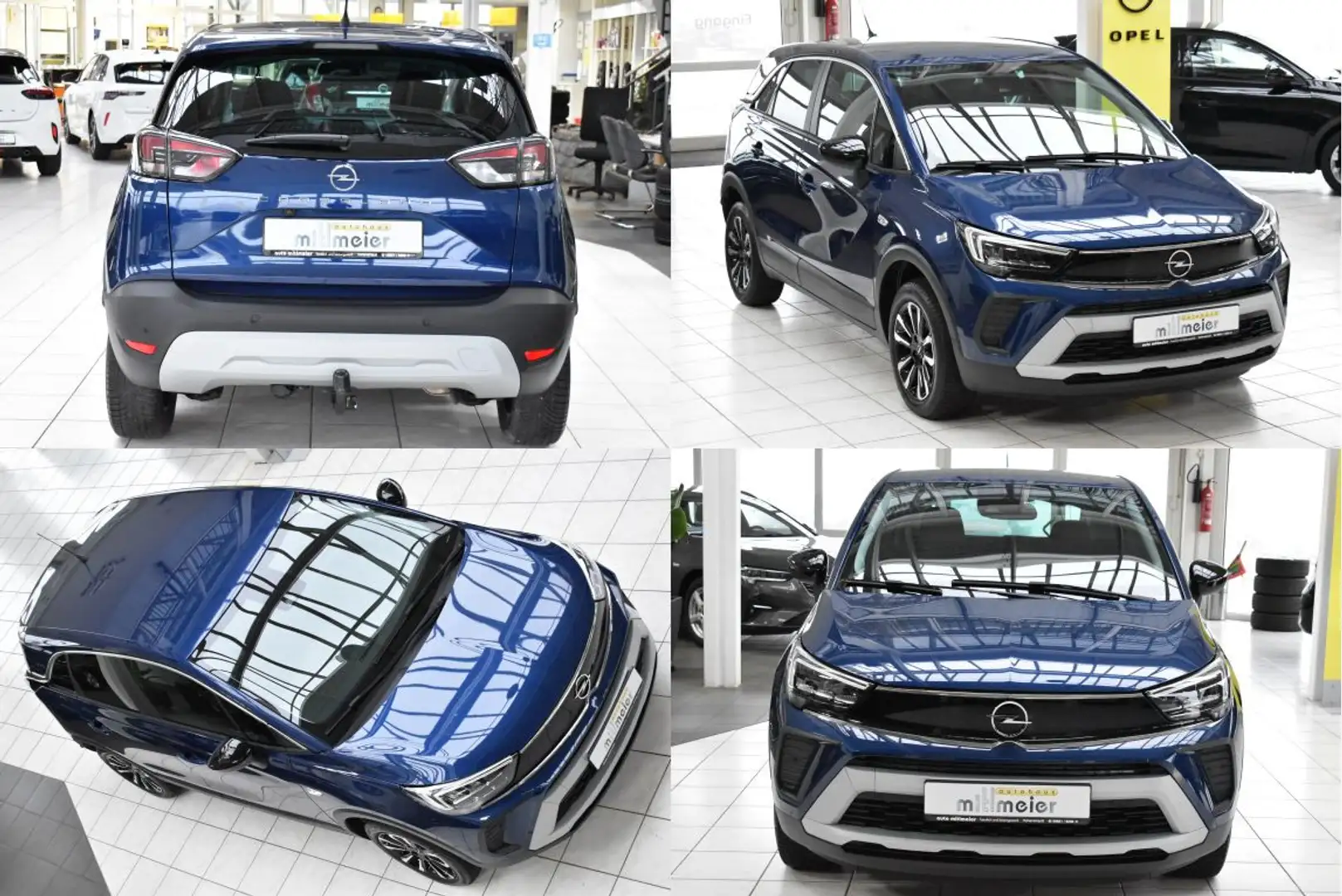 Opel Crossland Elegance AHK LED DAB SHZ PDC Klimaaut. Blau - 2