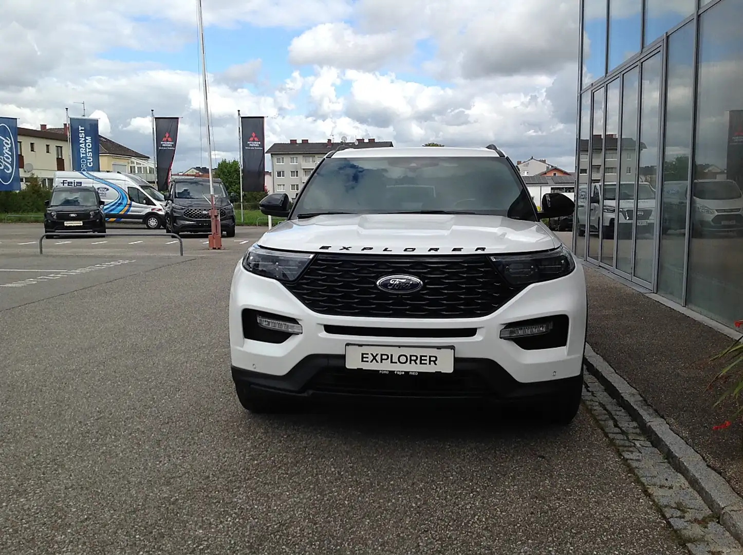 Ford Explorer 3,0 EcoBoost PHEV AWD ST-Line Aut. Weiß - 2
