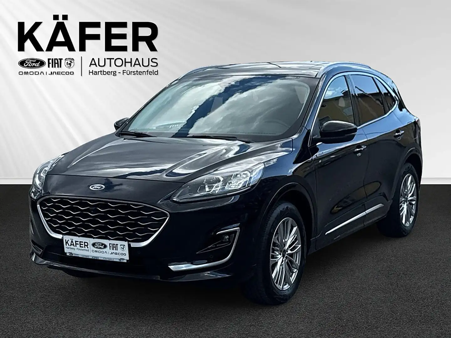 Ford Kuga 2,5 Duratec FHEV AWD Vignale Aut. Schwarz - 1