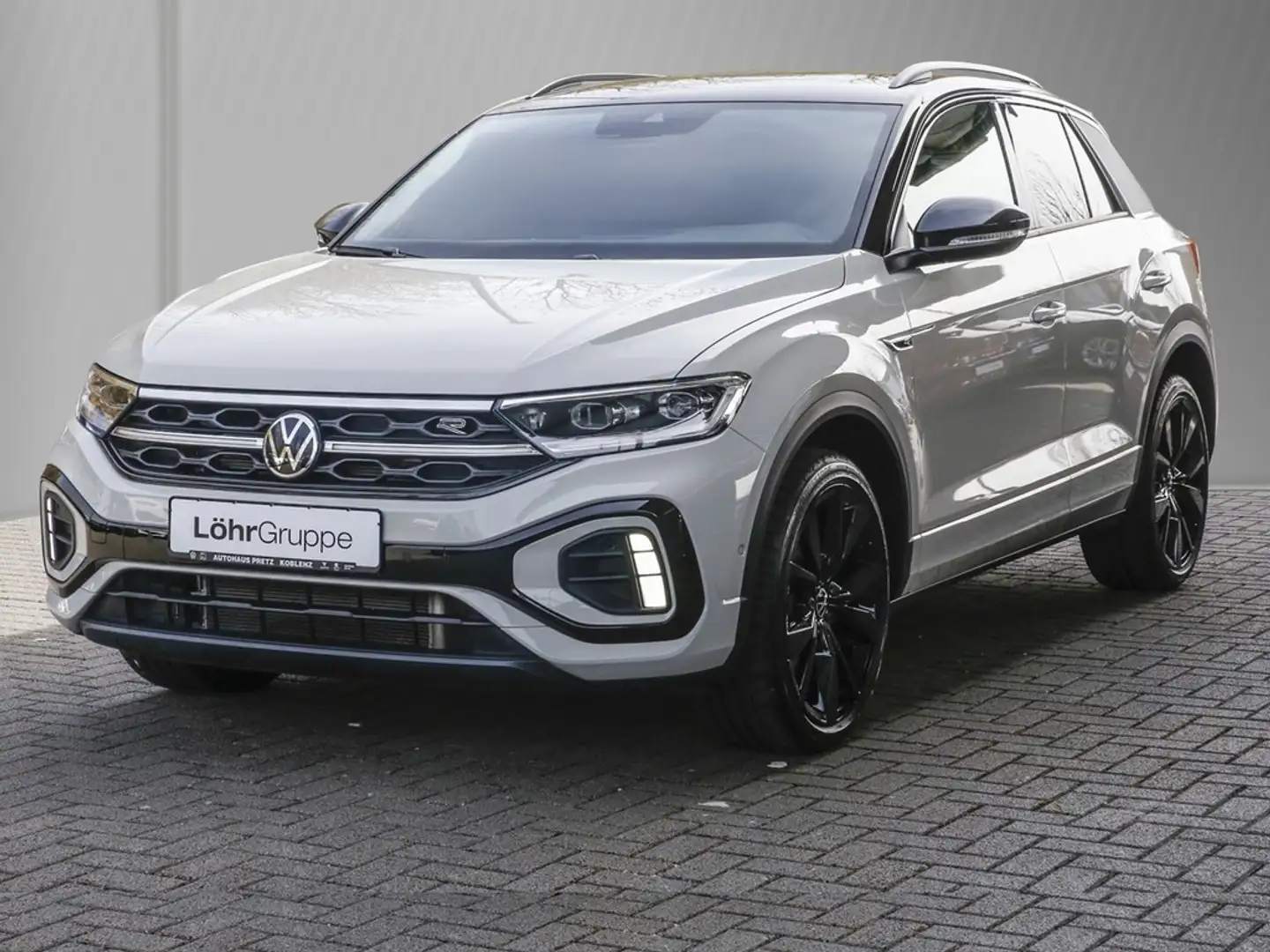 Volkswagen T-Roc 2.0 TDI DSG R-Line Black Style AHK, RFK, IQ.Lig... Grau - 2