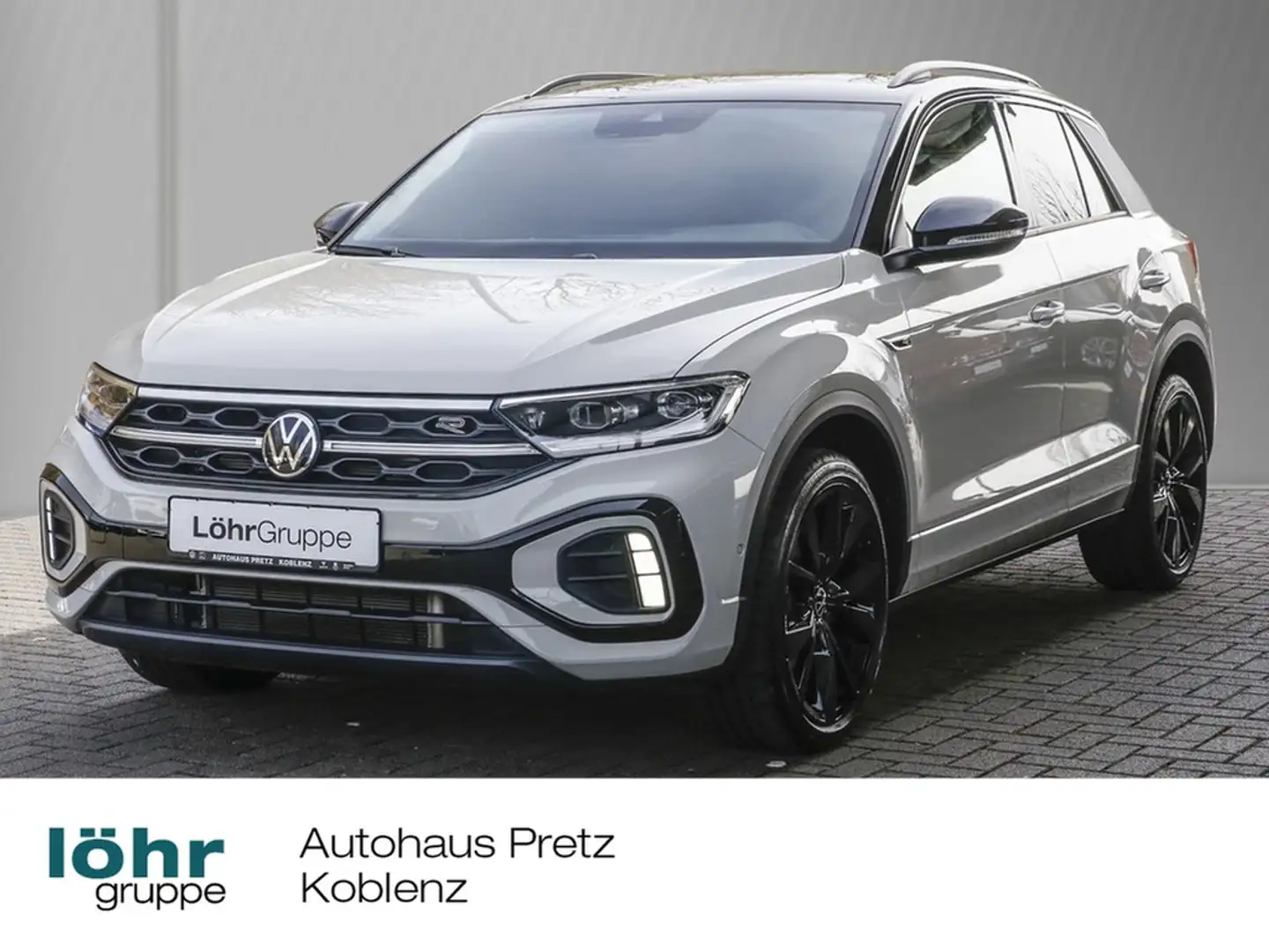 Volkswagen T-Roc 2.0 TDI DSG R-Line Black Style AHK, RFK, IQ.Lig... Grau - 1