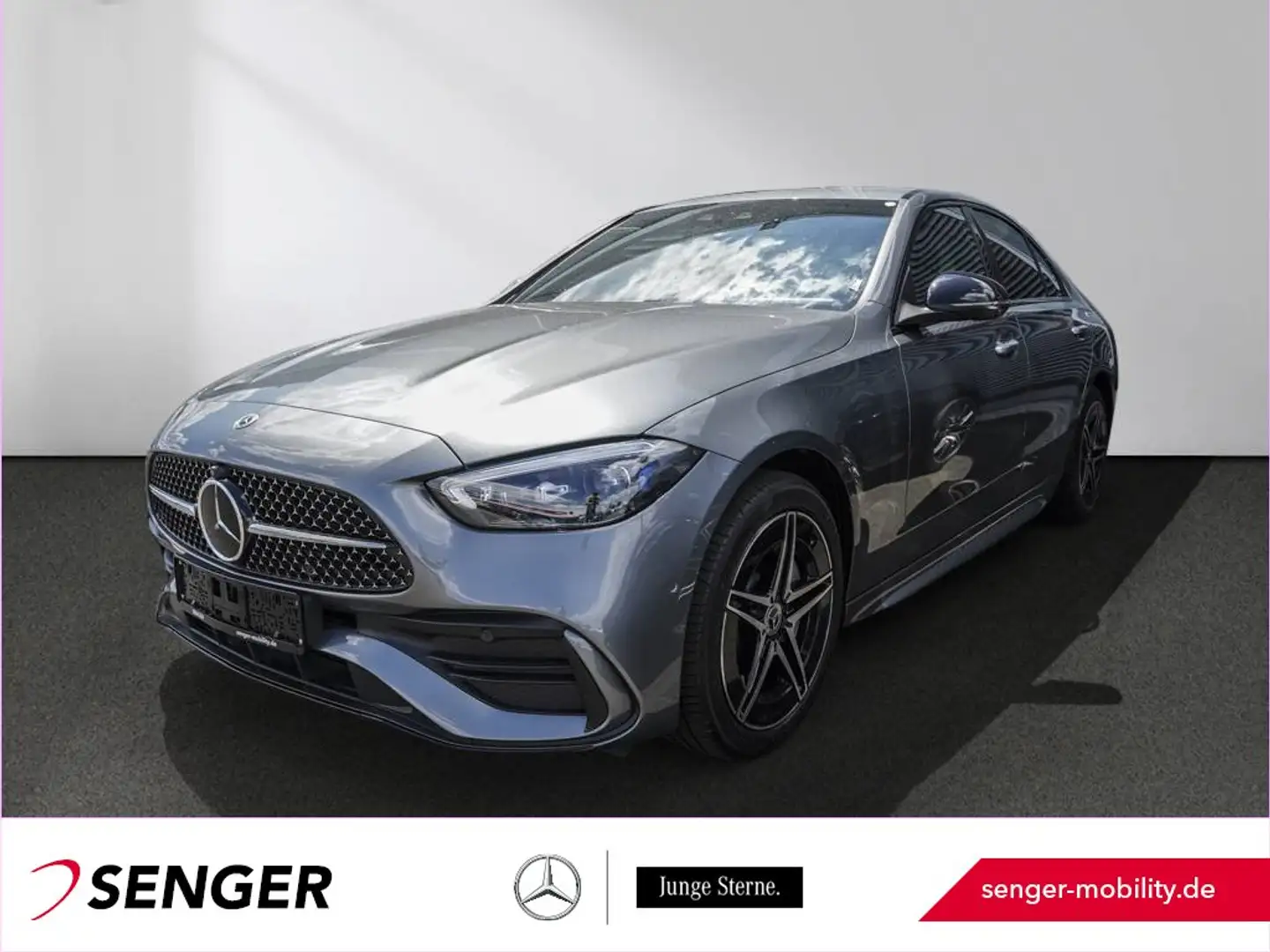 Mercedes-Benz C 300 de AMG Distronic Digital-Light AHK 360°-K. Grijs - 1