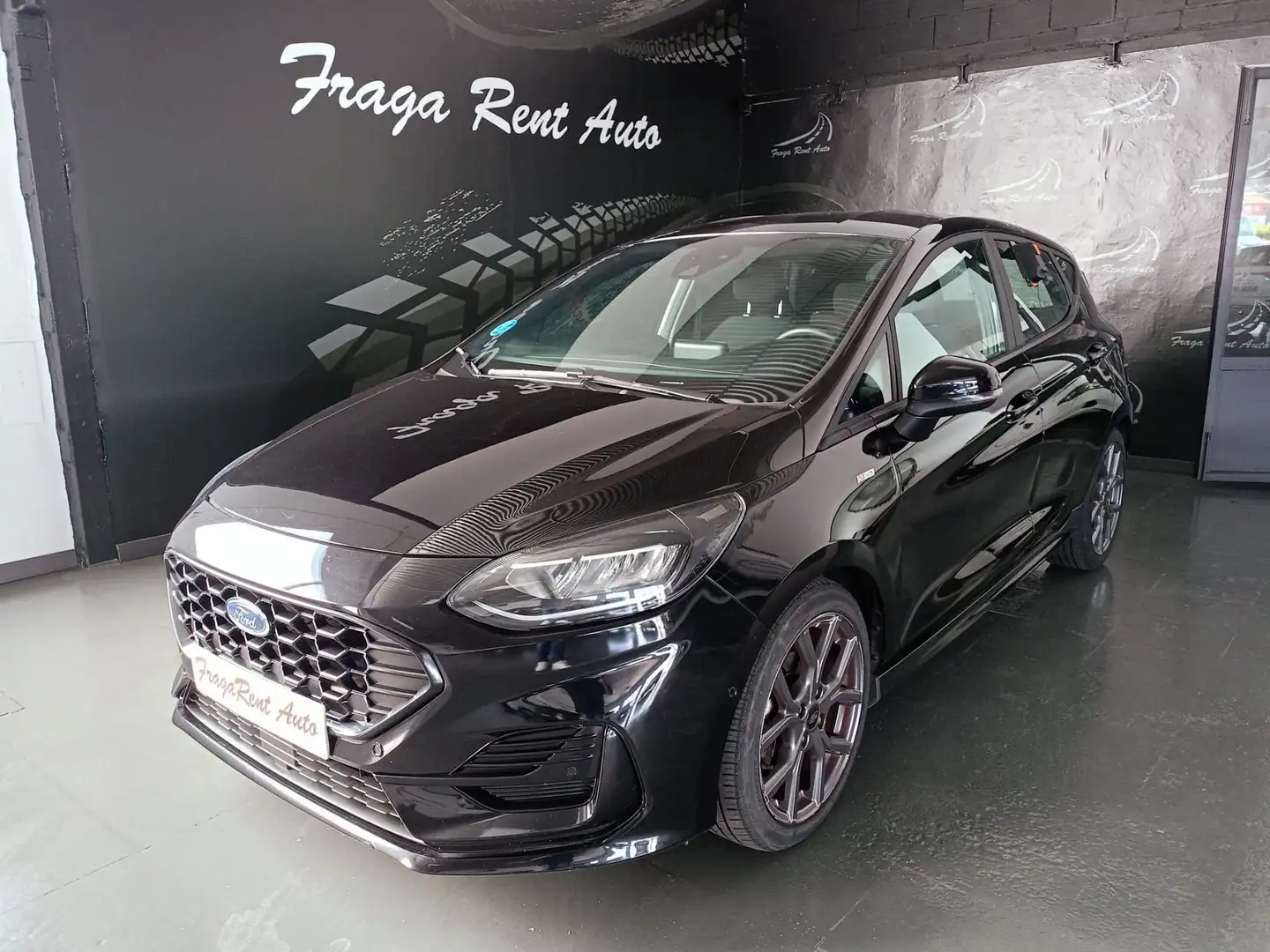 Ford Fiesta 1.0 EcoBoost MHEV ST Line 125 Noir - 1