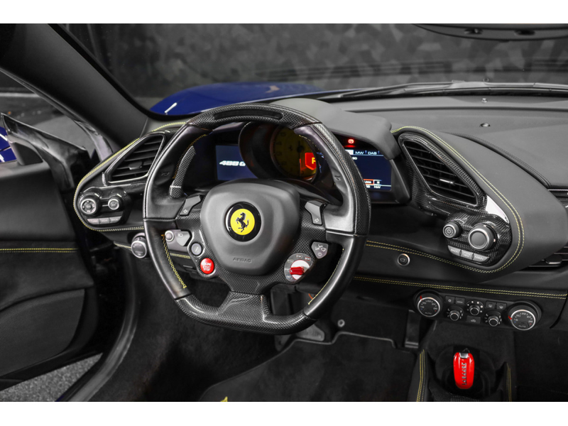 Ferrari 488 GTB 3.9 V8 - BLU SCOZIA / EXTRA-RANGE — photo 13