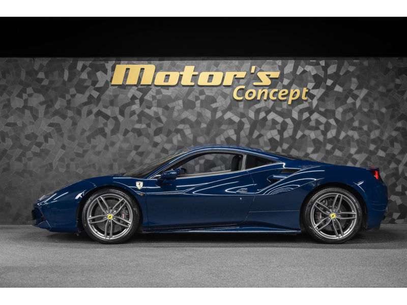 Ferrari 488 GTB 3.9 V8 - BLU SCOZIA / EXTRA-RANGE — photo 2