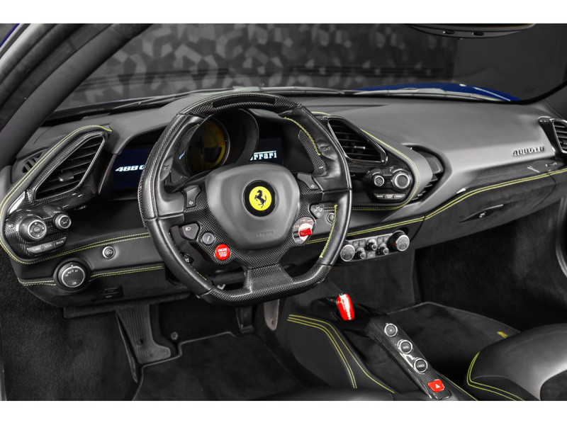 Ferrari 488 GTB 3.9 V8 - BLU SCOZIA / EXTRA-RANGE — photo 8