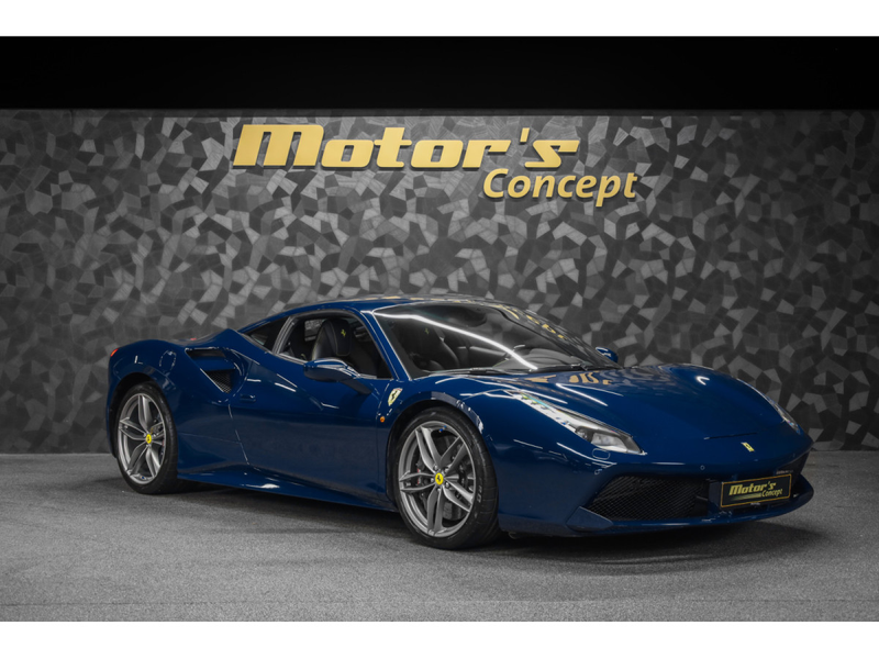 Ferrari 488 GTB 3.9 V8 - BLU SCOZIA / EXTRA-RANGE — photo 6