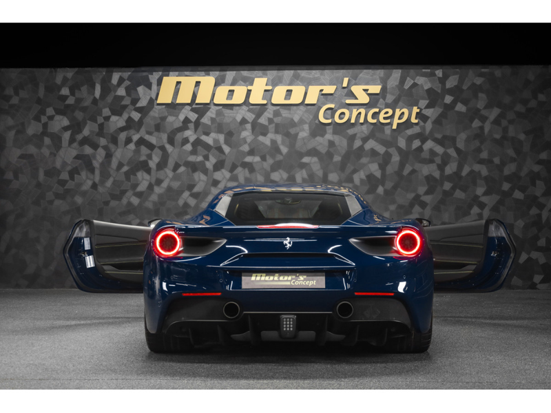 Ferrari 488 GTB 3.9 V8 - BLU SCOZIA / EXTRA-RANGE — photo 5