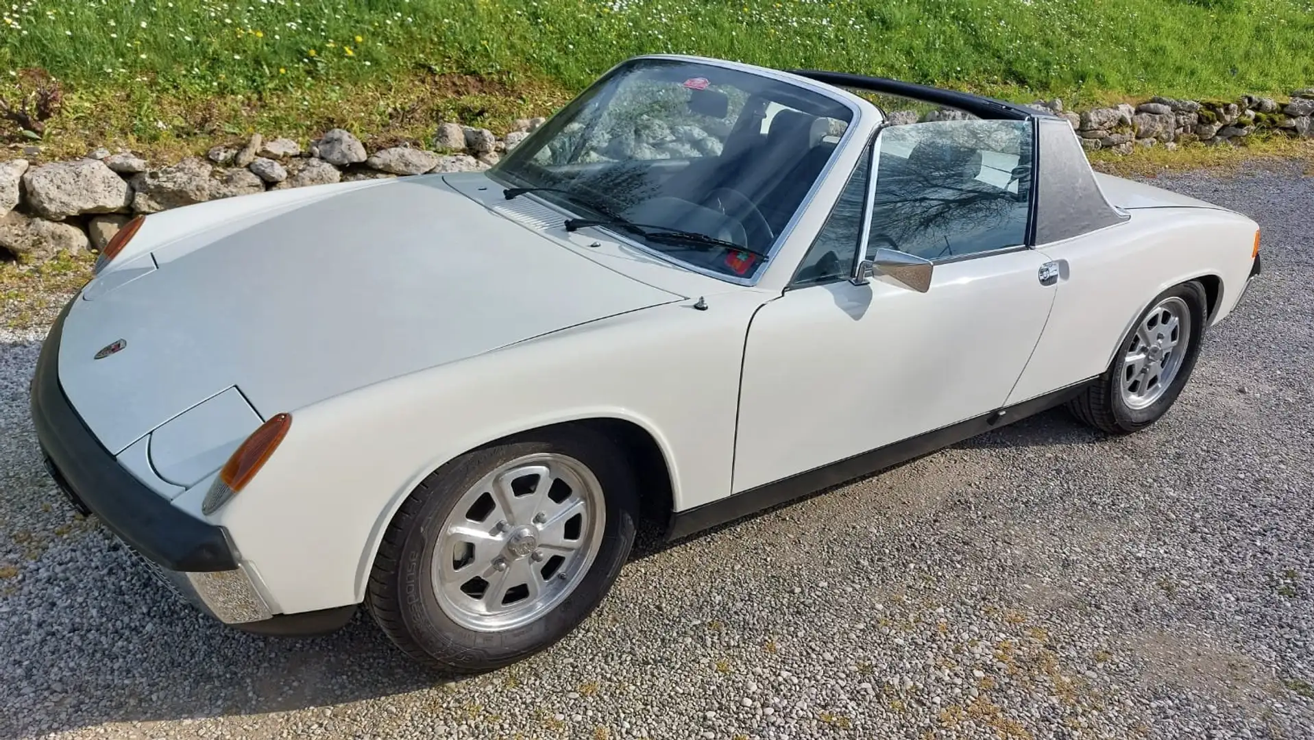 Porsche 914 targa Fehér - 2