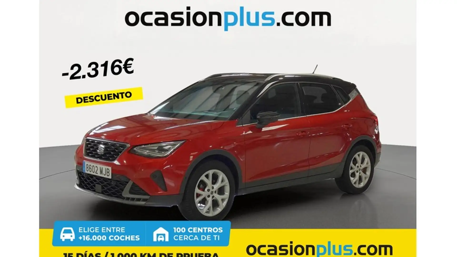 SEAT Arona 1.5 TSI S&S FR DSG7 XM 150 Rojo - 1