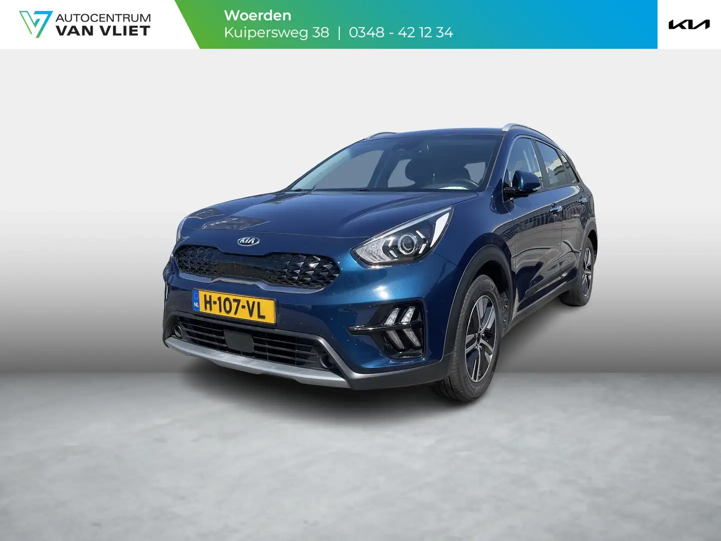 Kia Niro 1.6 GDi Hybrid DynamicLine | Trekhaak | Cruise | C Blauw - 1