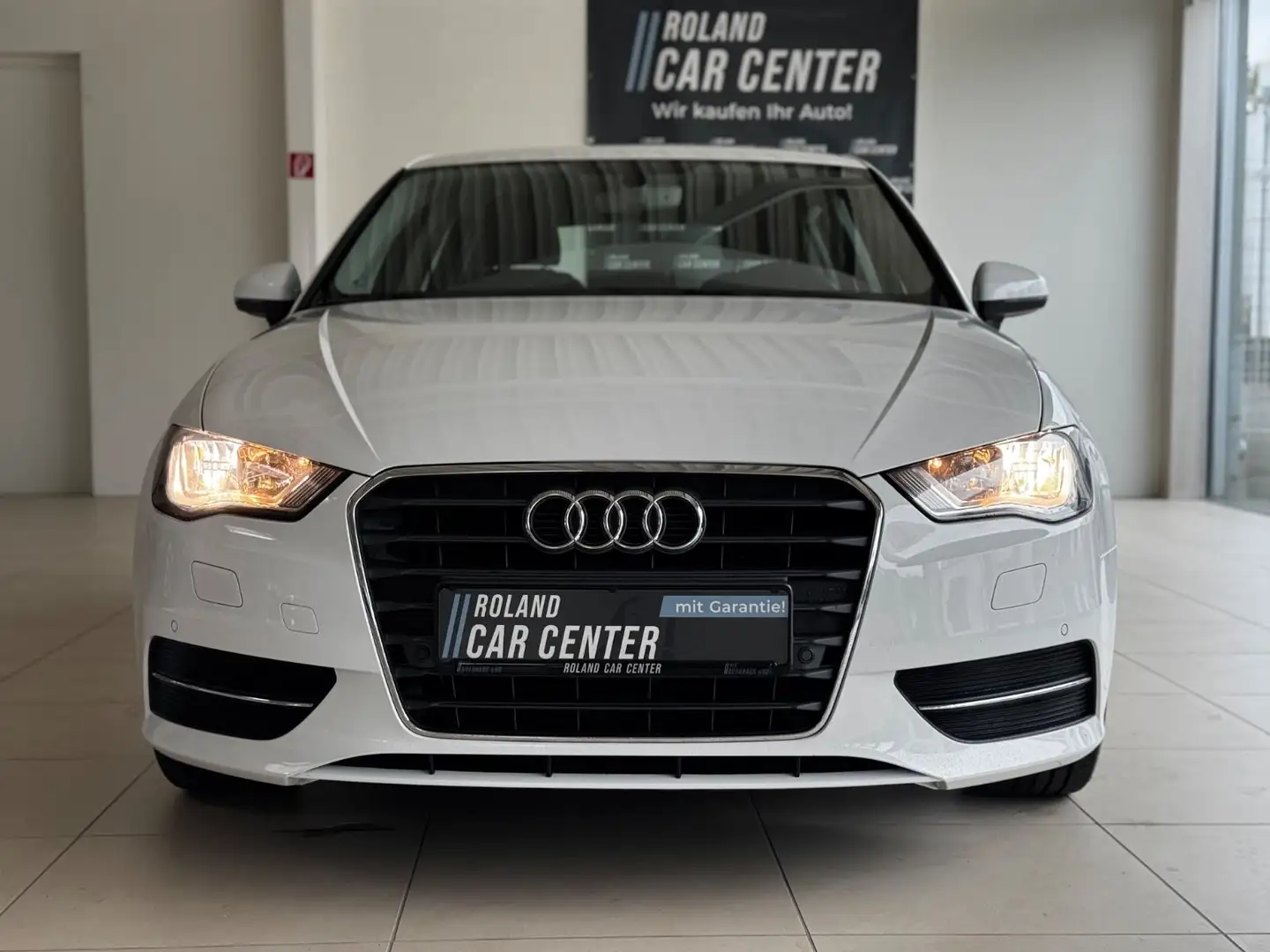 Audi A3 Sportback attraction Weiß - 2
