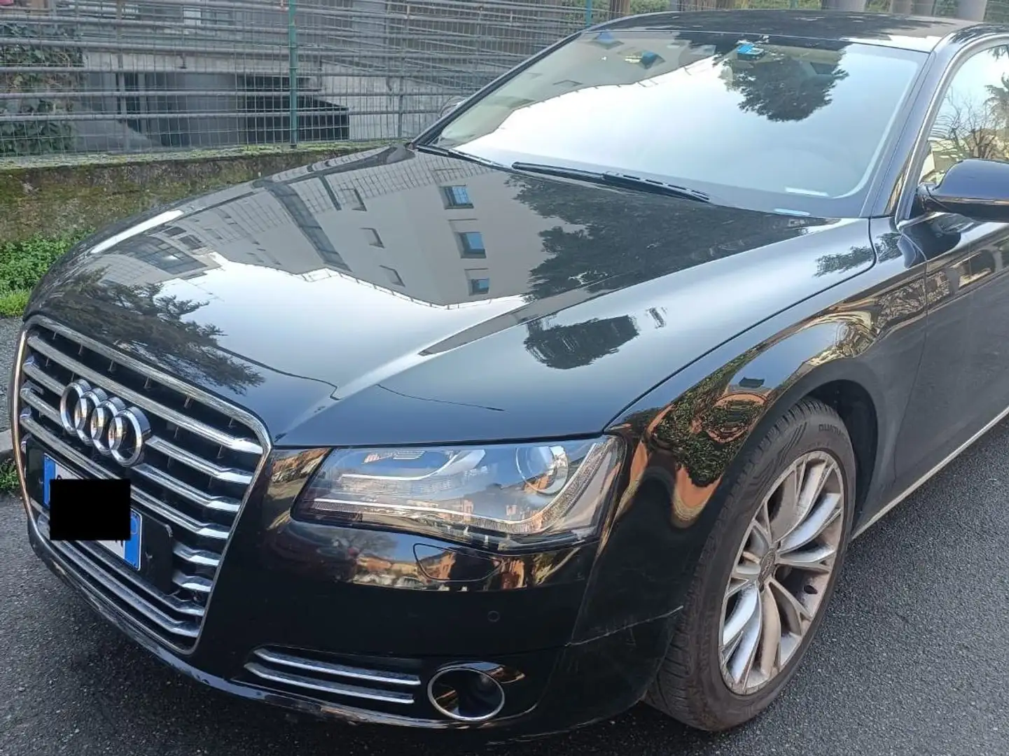 Audi A8 A8+III+2010+3.0+V6+tdi+quattro+tiptronic Negro - 1