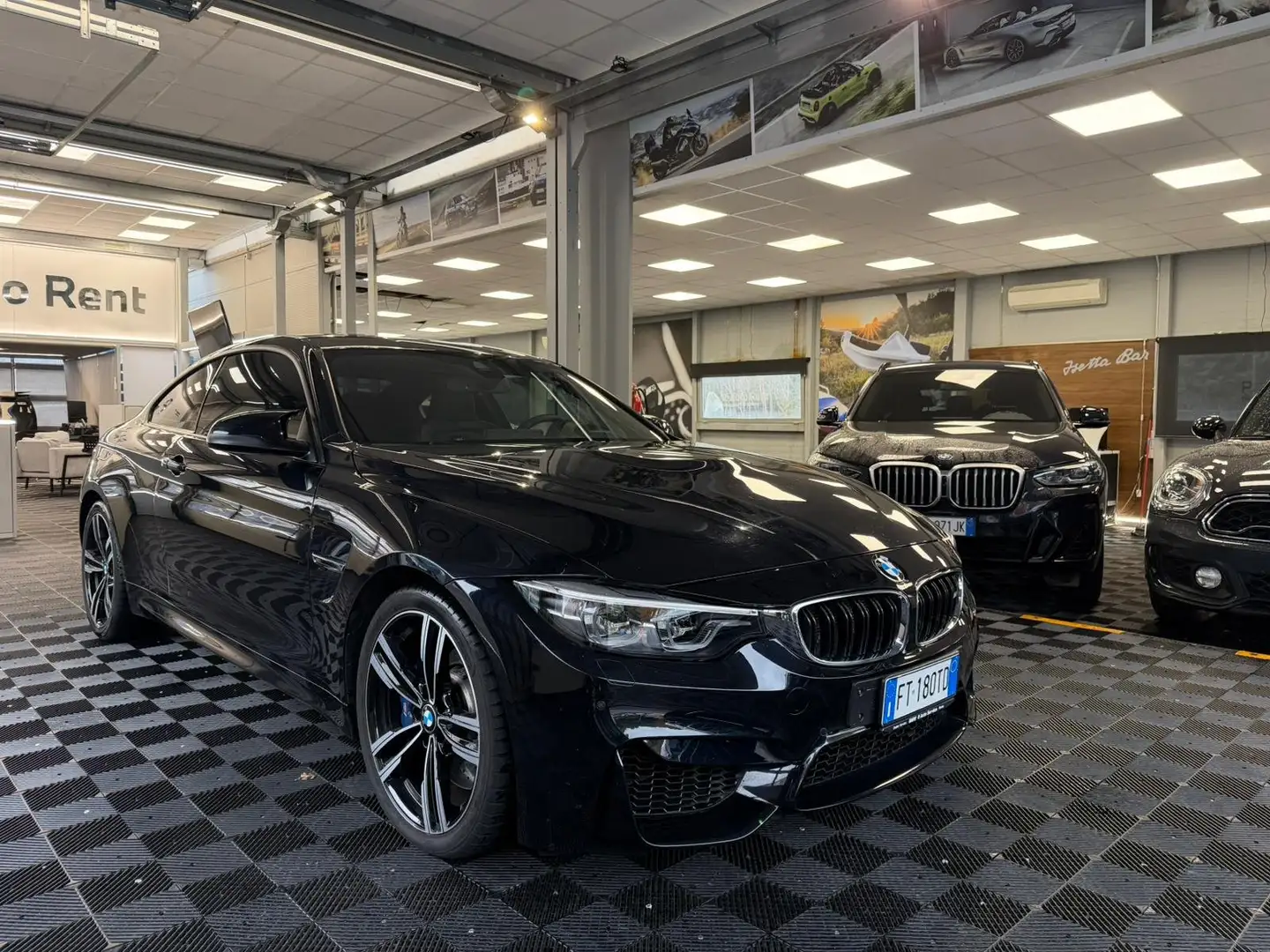 BMW M4 M4 Coupe 3.0 450cv dkg TETTO CARBONIO Schwarz - 1