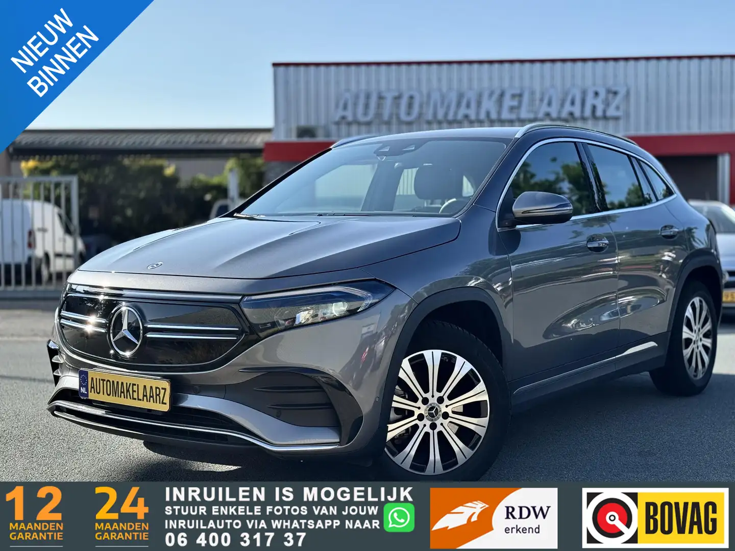 Mercedes-Benz EQA 300 4MATIC AMG Line 71 kWh AMB-LIGHT|CAMERA Grijs - 1