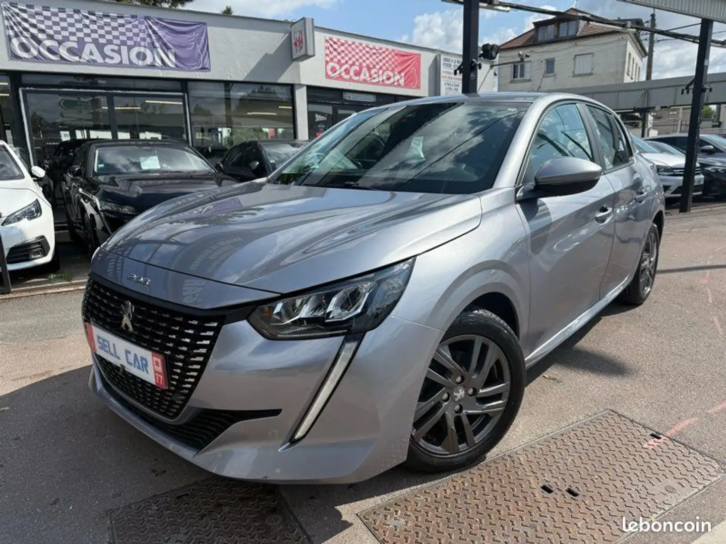 Peugeot 208 1.5 bluehdi 100 Active Business 2021 Gris - 1