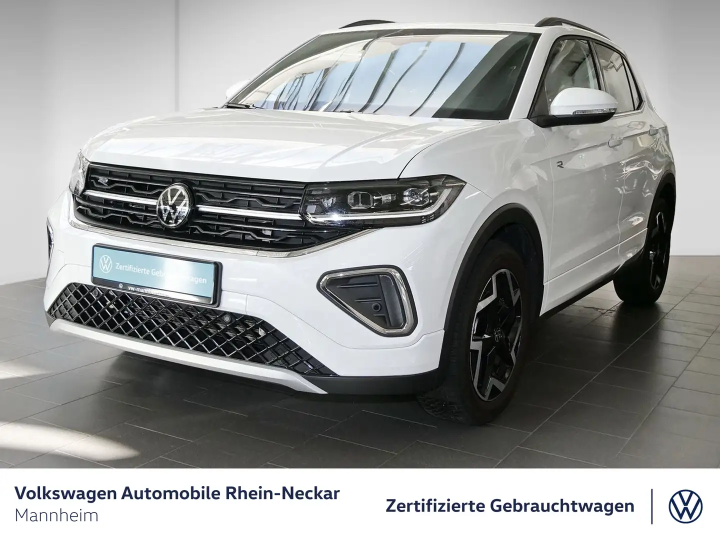 Volkswagen T-Cross 1.5 TSI R-Line DSG Navi AHK Kamera uvm Weiß - 2